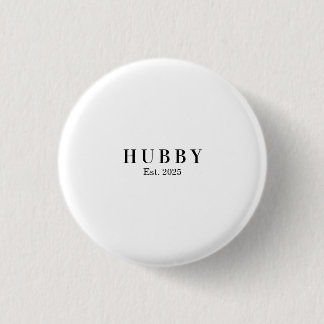 personalized hubby anniversary gift T-Shirt 3 Cm Round Badge