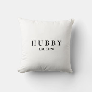 personalized hubby anniversary gift T-Shirt Cushion
