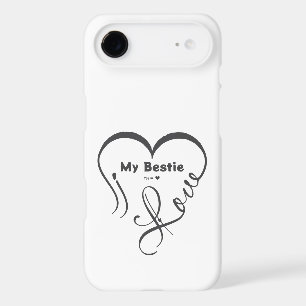 Personalized I Love My Bestie • You = ♥