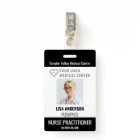 Personalized ID Badge Hospital Employee Name Tag