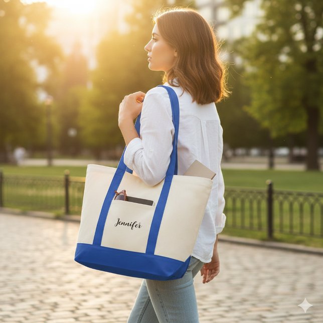 Personalized Impulse Tote With Custom Signature Bag (Personalized Impulse Tote With Custom Signature Flair)