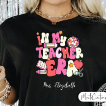 Personalized In My Teacher Era, Retro teacher's. 