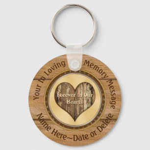 Personalized Inexpensive Memorial Gifts, Sympathy Key Ring
