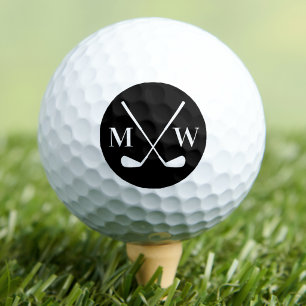 Personalized Initial Monogram Golf Balls