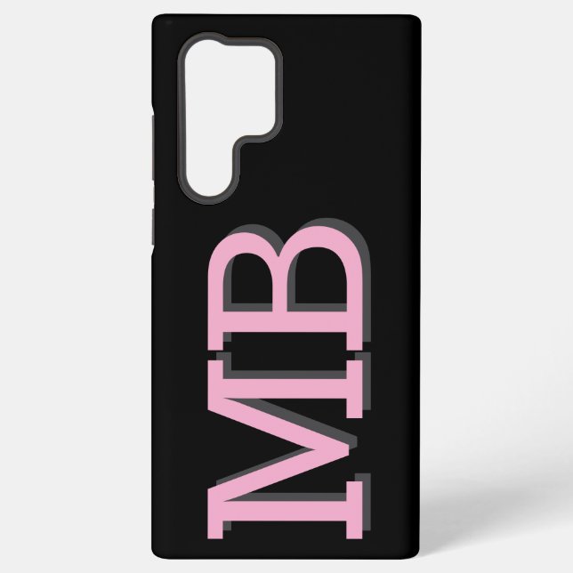Personalized initials phone case (Back)