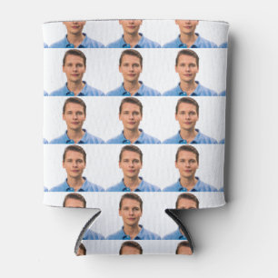 Personalized Insulated Can cooler, funny photo can Cooler