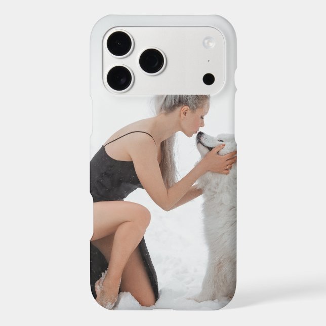 Personalized iPhone Case with Custom Photo (Back)