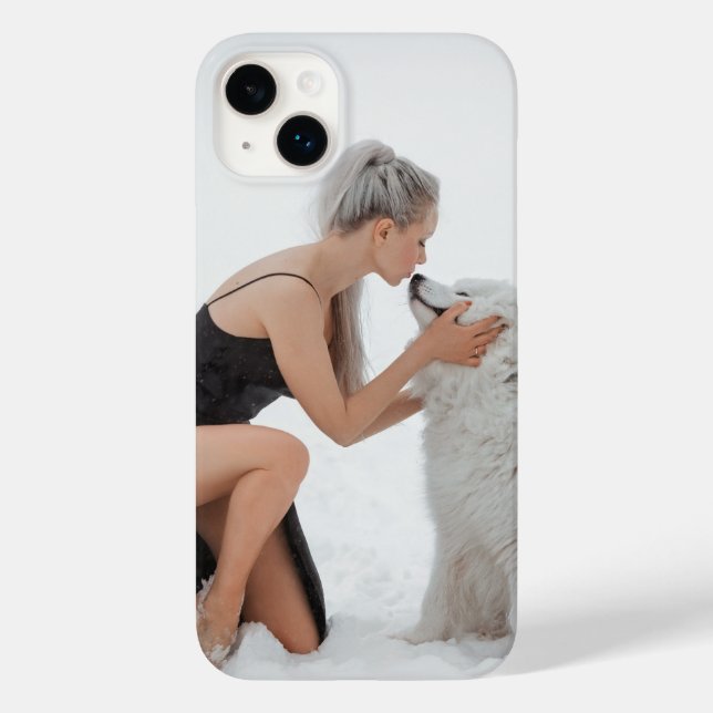 Personalized iPhone Case with Custom Photo (Back)