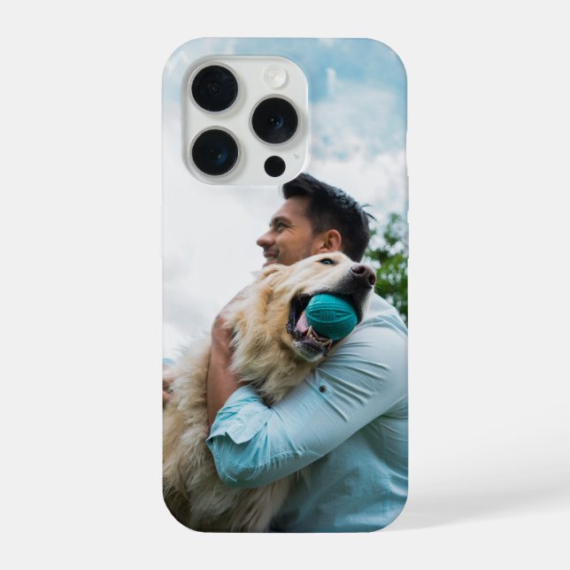 Personalized iPhone Case with Custom Photo (Back)