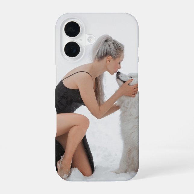Personalized iPhone Case with Custom Photo (Back)