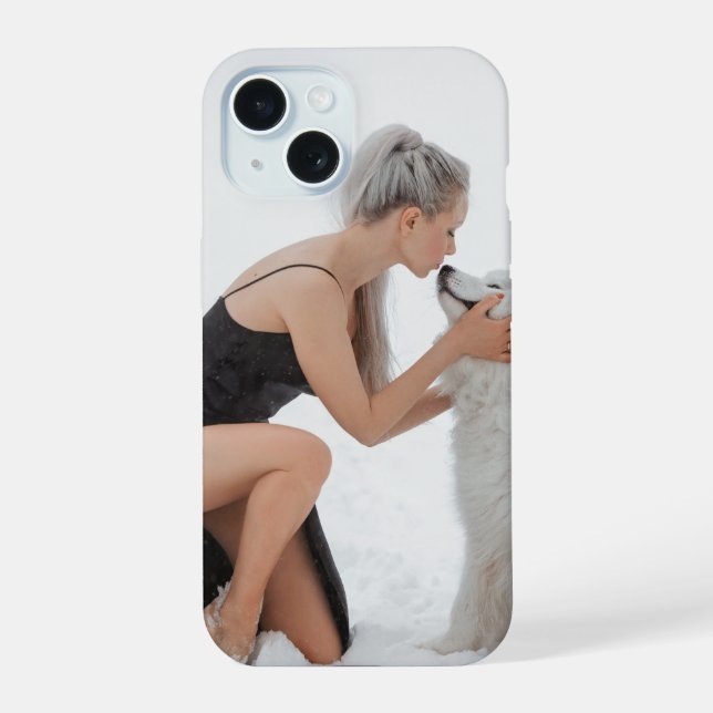 Personalized iPhone Case with Custom Photo (Back)