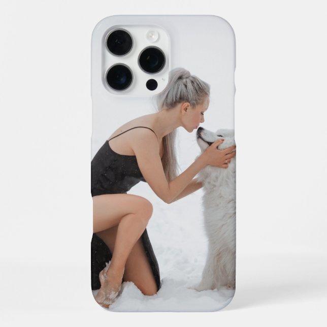 Personalized iPhone Case with Custom Photo (Back)