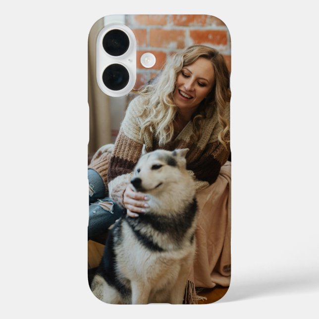 Personalized iPhone Case with Custom Photo (Back)
