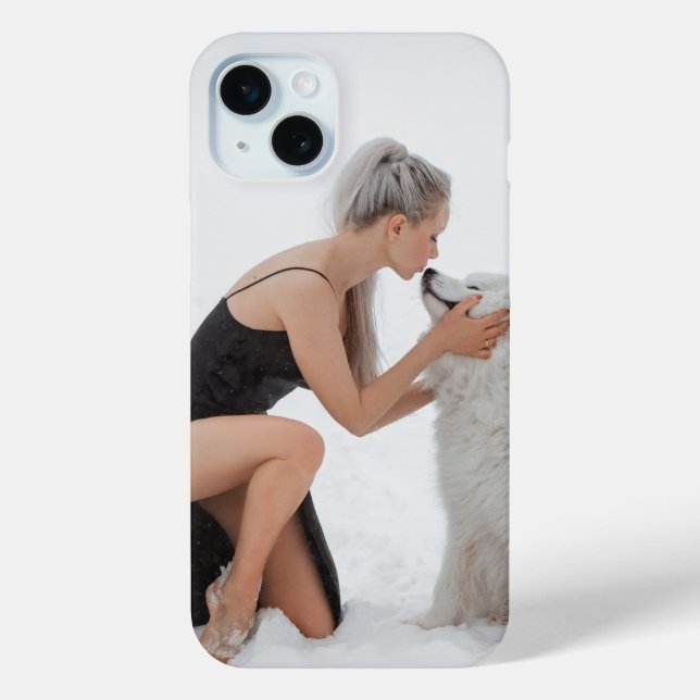 Personalized iPhone Case with Custom Photo (Back)