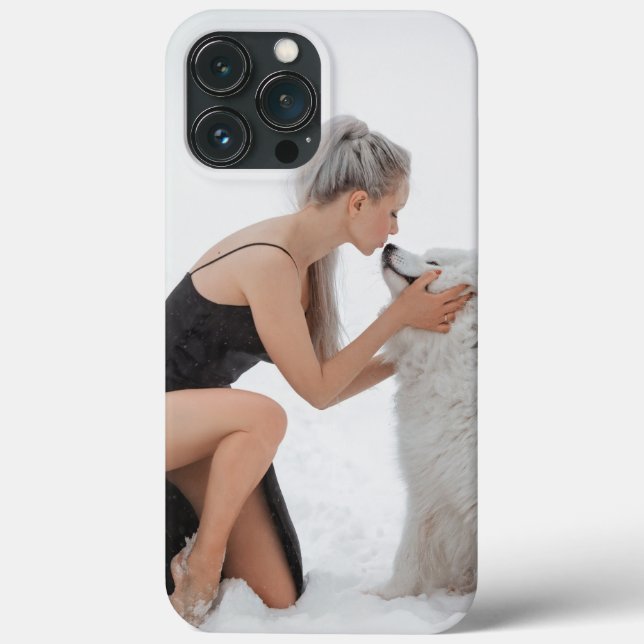 Personalized iPhone Case with Custom Photo (Back)
