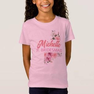 Personalized junior bridesmaid T-Shirt