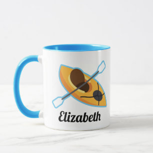 Personalized Kayaking Boating Gift Mug