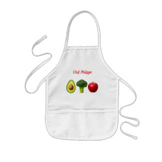 Personalized kid apron, custom name kid apron