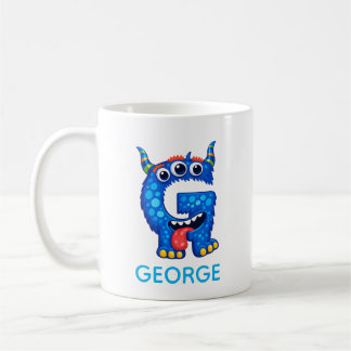 Personalized Kids Funny Monstrers Mug, Kids gifts Coffee Mug