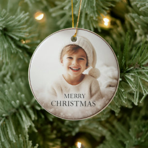 Personalized Kids Picture Ornament Christmas