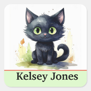 Personalized kids stickers colorful