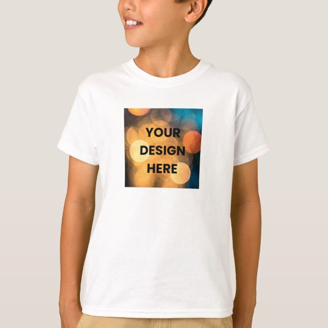 Personalized Kids T-Shirt | Custom Design (Front)