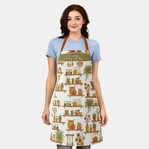 Personalized Kitchen Shelf Apron (Custom Name)