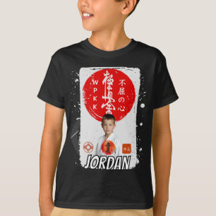 Personalized Kyokushin Karate Photo Kids Shirt