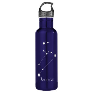 Personalized Leo Zodiac Constellation 710 Ml Water Bottle