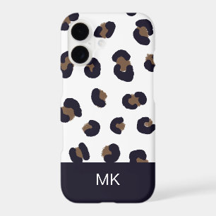 Personalized Leopard Print Monogram