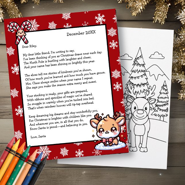 Personalized Letter from Santa for Children (Creator Uploaded)