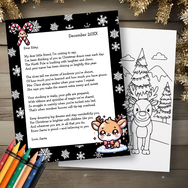 Personalized Letter from Santa for Children (Creator Uploaded)
