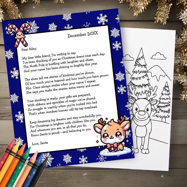 Personalized Letter from Santa for Children (Creator Uploaded)