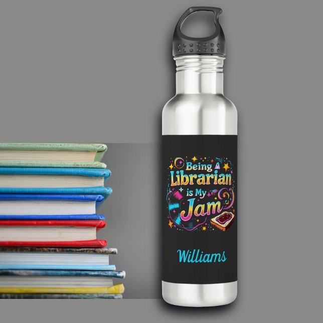 Personalized Librarian Gift 710 Ml Water Bottle (Creator Uploaded)