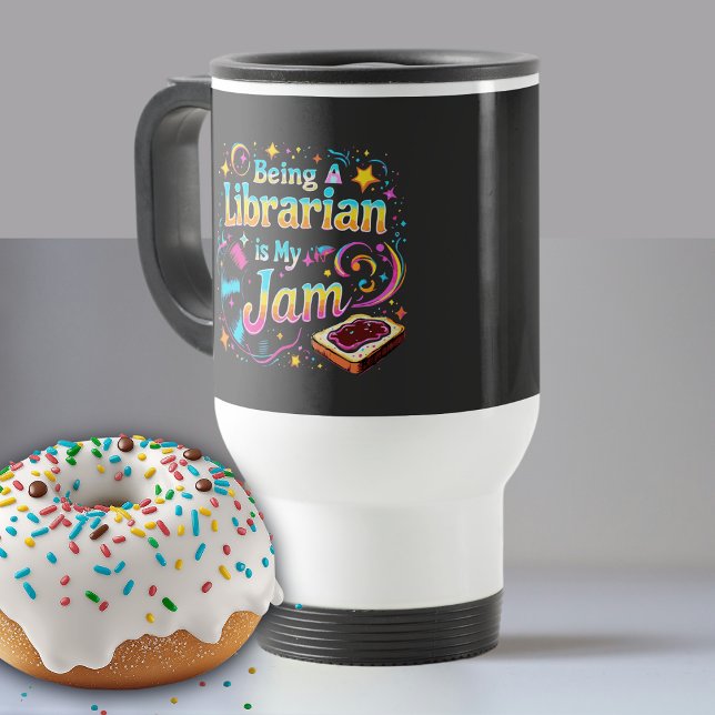Personalized Librarian Gift Travel Mug (Creator Uploaded)