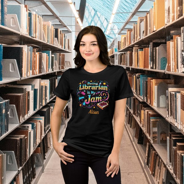 Personalized Librarian Gift Tri-Blend Shirt (Creator Uploaded)
