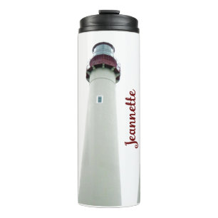 Personalized Lighthouse Thermal Tumbler