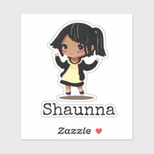 Personalized Little Cartoon Girl