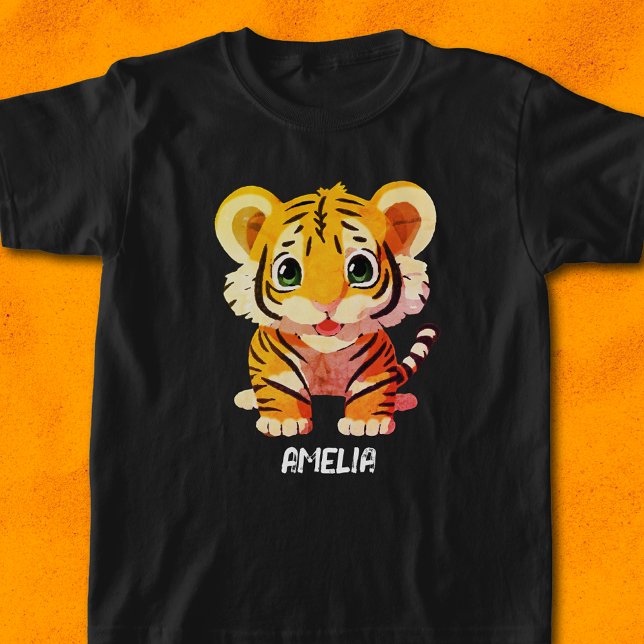 Personalized Little Tiger Baby T-Shirt (Creator Uploaded)