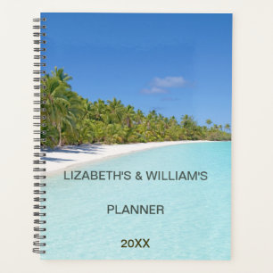Personalized LIZAETH'S & WILLIAM['S PLANNER