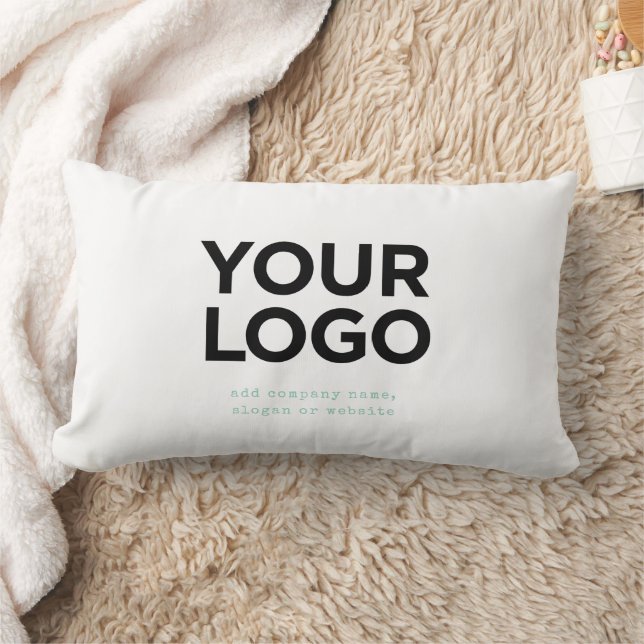 Personalized Logo and Text Corporate Lumbar Cushion (Blanket)