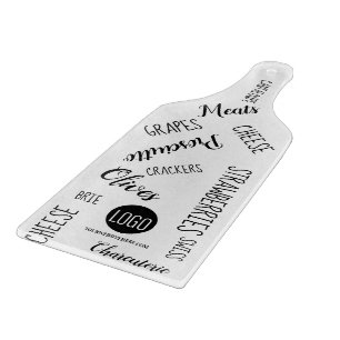 Personalized Logo Website Grazing Business Cutting Board