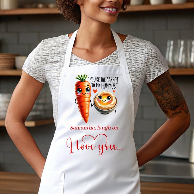 Personalized Love Gift Apron Cartoon Food Quotes (Personalized Love Gift Apron Cartoon Food Quotes)