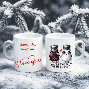 Personalized Love Gift Mug Cartoon Food Humor