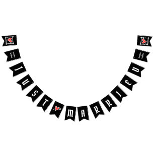 Personalized Love Heart Wedding Bunting