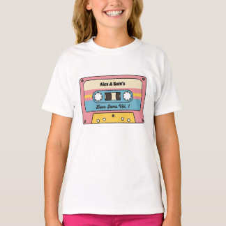 Personalized Love Jams Cassette Tape – Custom Name T-Shirt