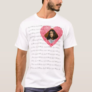 Personalized LOVE photo T-Shirt