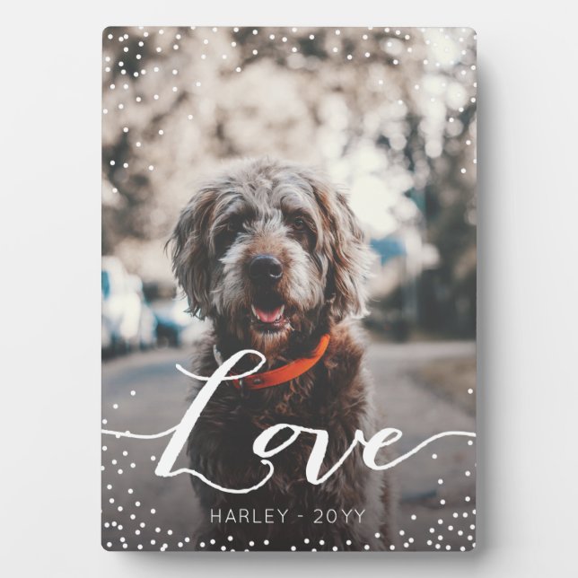 Personalized Love Plaque (Front)