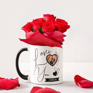 Personalized Love You Forever Valentine's Day Mug