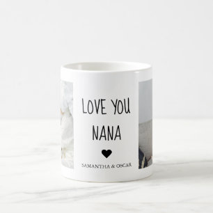 Personalized Love You Nana Custom Photo Gift Coffee Mug